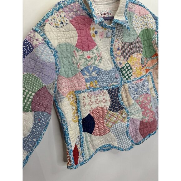 Handmade Apple Core Quilt Jacket Subcouture by Mentorsilly Size XL - Picture 8 of 16